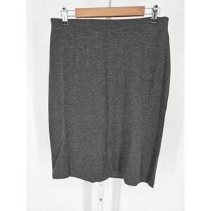Philosophy Republic Womens Sz 8 Knee Length Pencil Skirt Charcoal Gray Classic